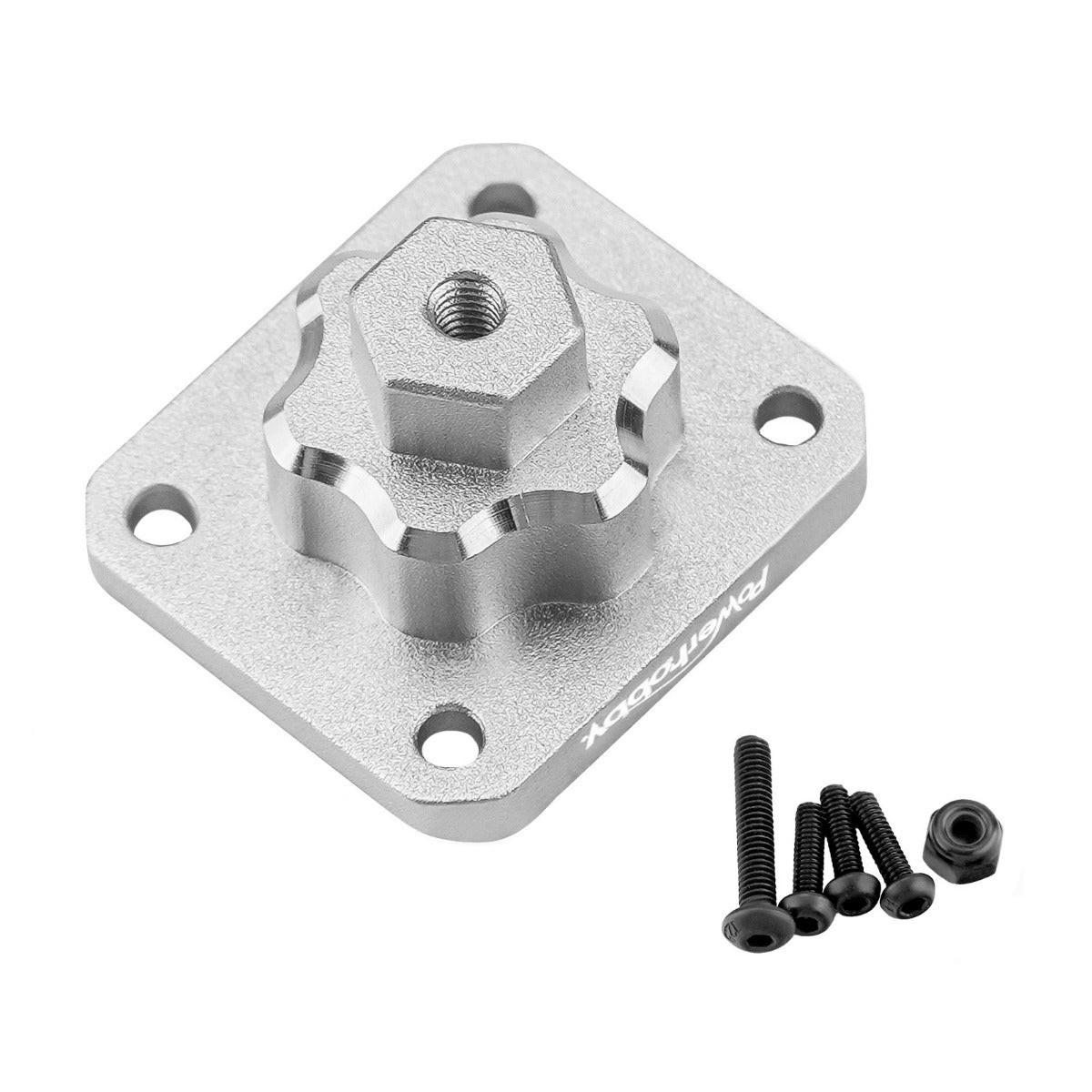 Powerhobby Aluminum Rear Spare Tire Rack FOR Traxxas TRX-4m Silver TRX4M