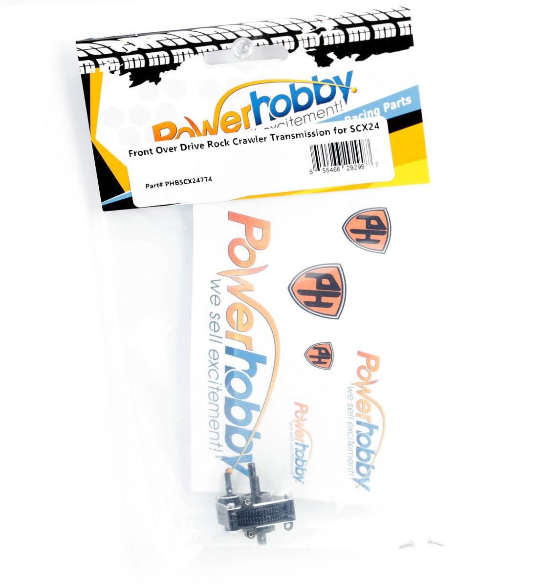 Powerhobby Axial SCX24 14% Front Over Drive Transmission
