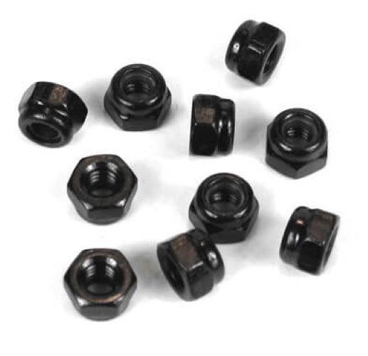 Tekno TKR1202 M4 Locknuts (Black 10pieces) EB48.2 EB48SL ET48 MT410 SCT410