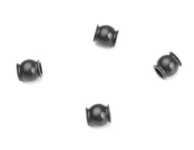 Tekno TKR6548 Pivot Balls (5.5mm, flanged, 4pieces) EB410 EB410.2 ET410 ET410.2