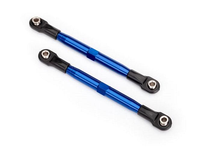 Traxxas 6742X Toe links (Tubes Blue-Anodized 7075-T6 Aluminum) Rustler 4X4
