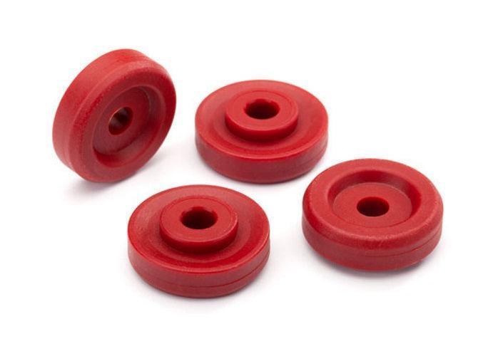 Traxxas 8957R Wheel Washers Red (4) Maxx