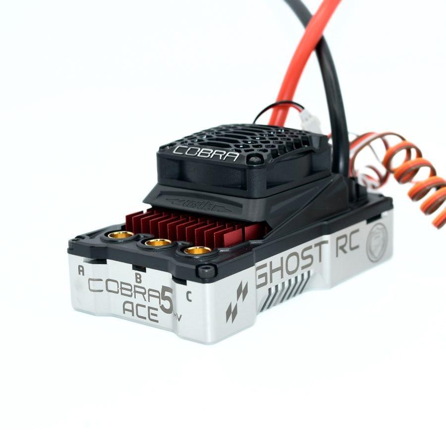 Ghost RC Cobra 5 HV ACE 1/5th Drag/Speed Run Brushless Sensored ESC 6-12s