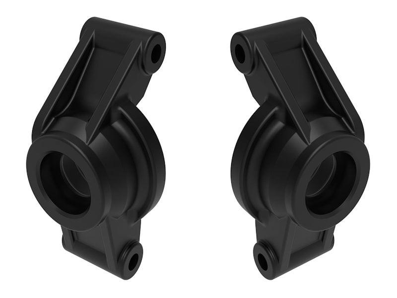 Traxxas 10752-BLK Black Left and Right Stub Axle Carriers fits Mini Maxx