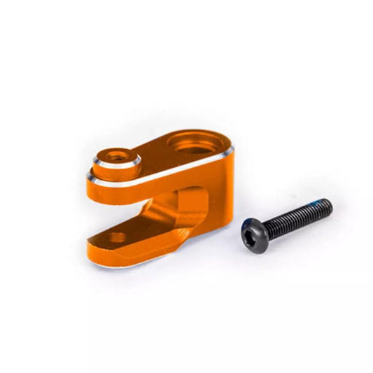 Traxxas 10247-ORNG Aluminum Anodized Gray Servo Horn For Maxx Slash