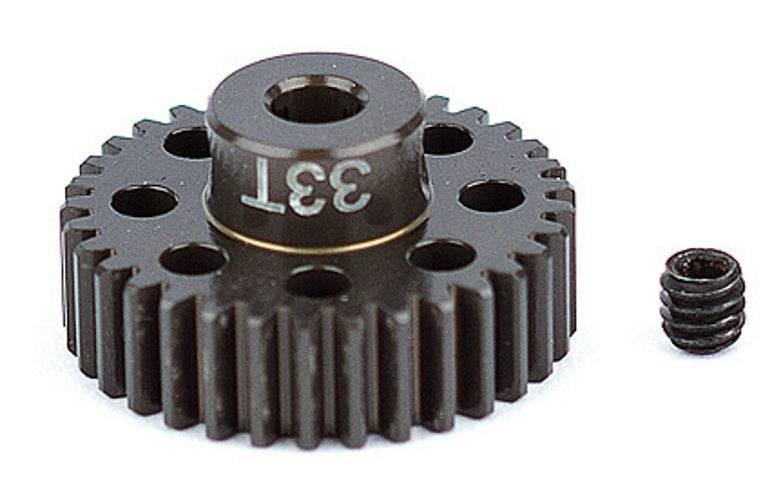 Associated 1351 Aluminum Pinion Gear 33T 48P 1/8 Shaft SC10 B44 RC10 / T RC12L3