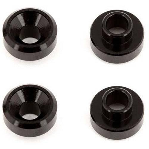 Associated 27128 Servo Washers Aluminum Black Apex MGT ProRally RC10 SC10 TC5