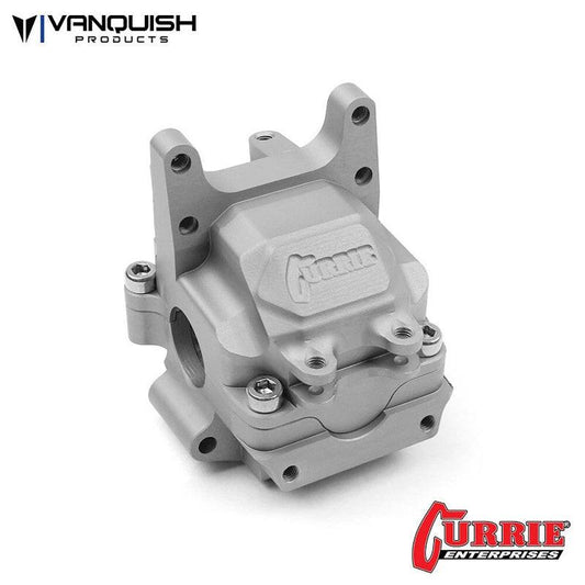 Vanquish 07901 Currie F9 Front Aluminum Bulkhead Clear Anodized: Axial Yeti