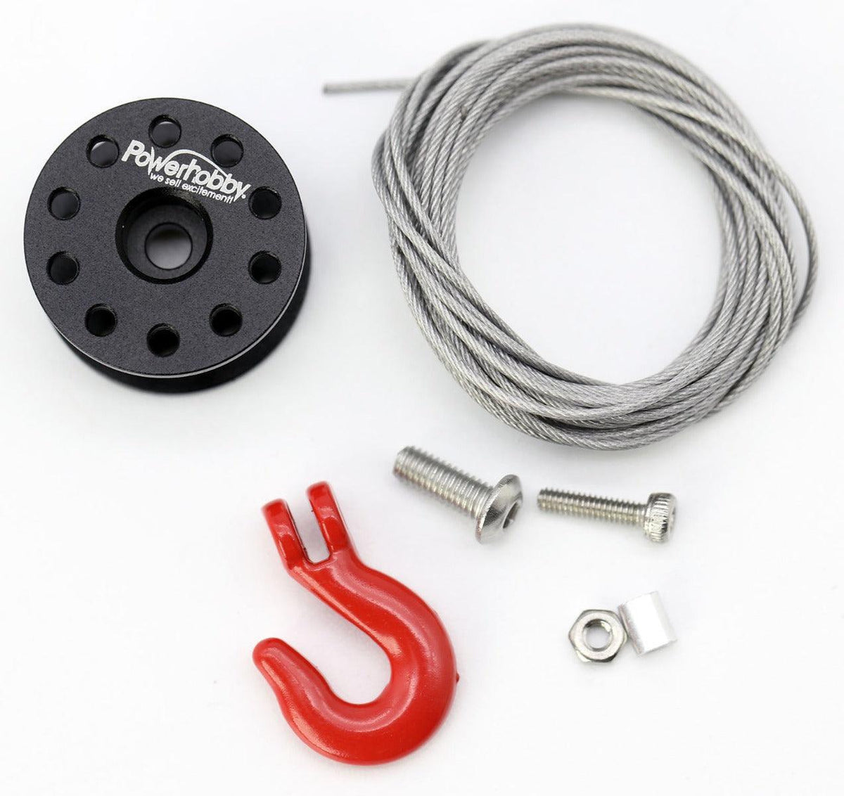 Powerhobby 560 HV Waterproof  Low Profile Crawler Winch Brushless Servo