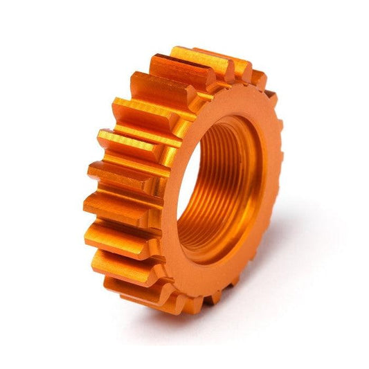 HPI Racing 106631 Threaded Pinion Gear 22Tx12mm 1M Orange Nitro 3 / RS4 3 Evo