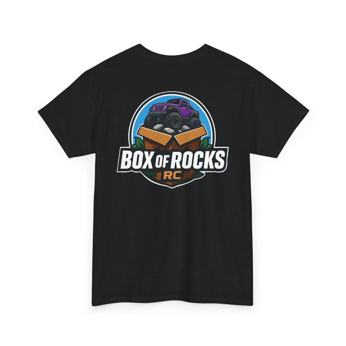 Box of Rocks RC T-Shirt (front/back design)