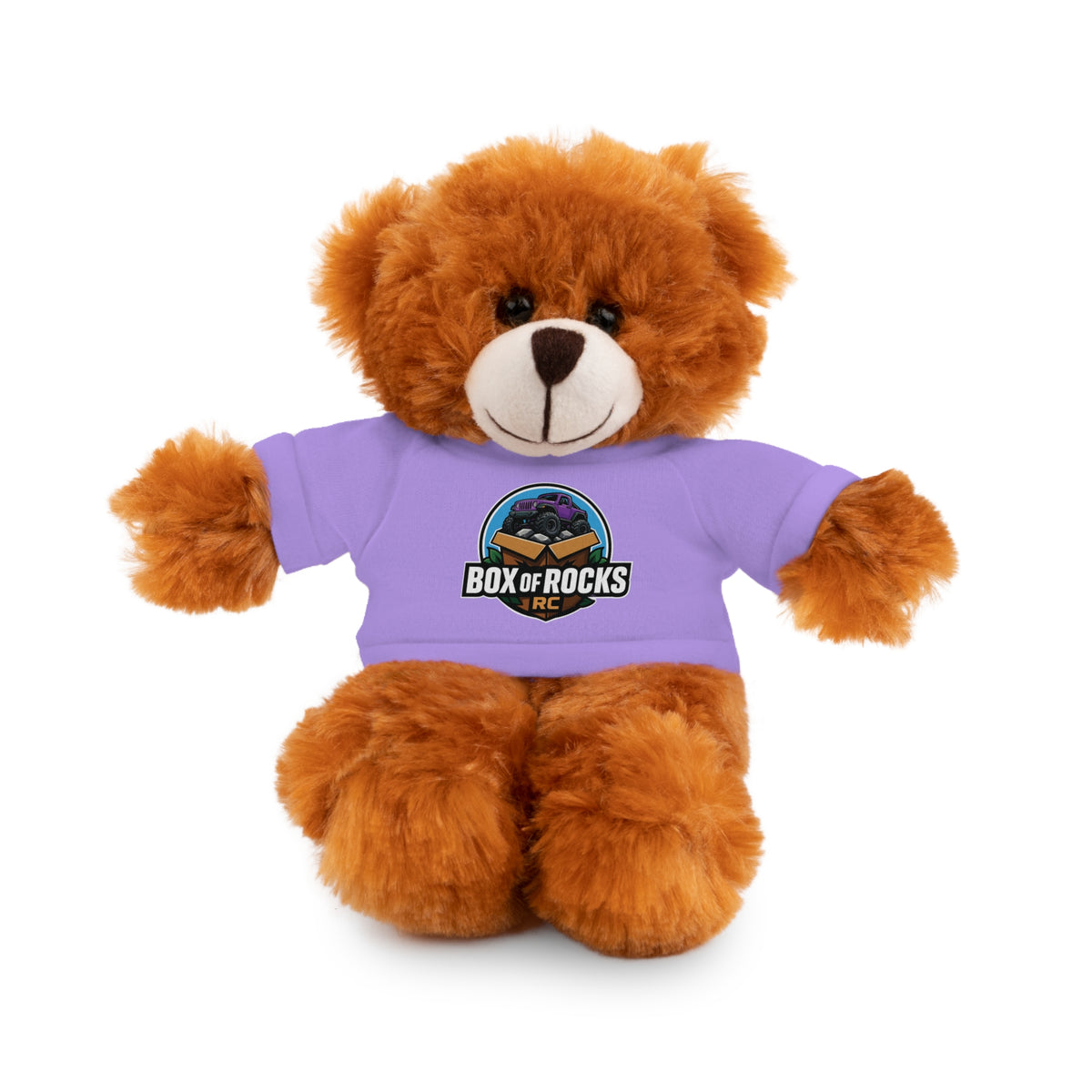 Box of Rocks Plush Animal with Logo Tee — Cute Gift!