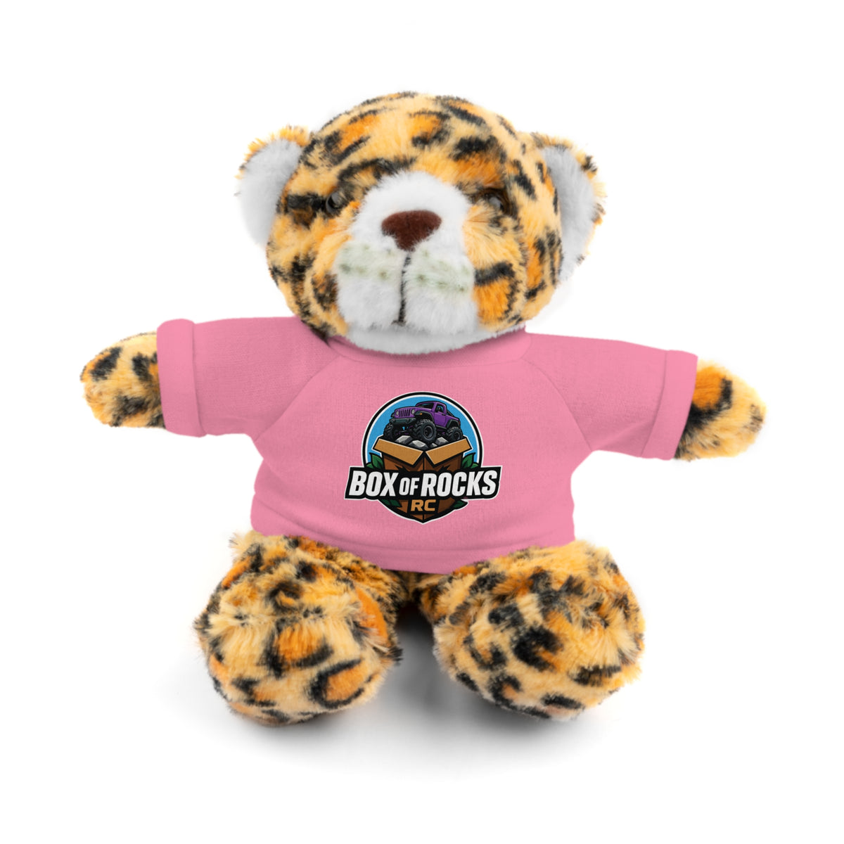 Box of Rocks Plush Animal with Logo Tee — Cute Gift!
