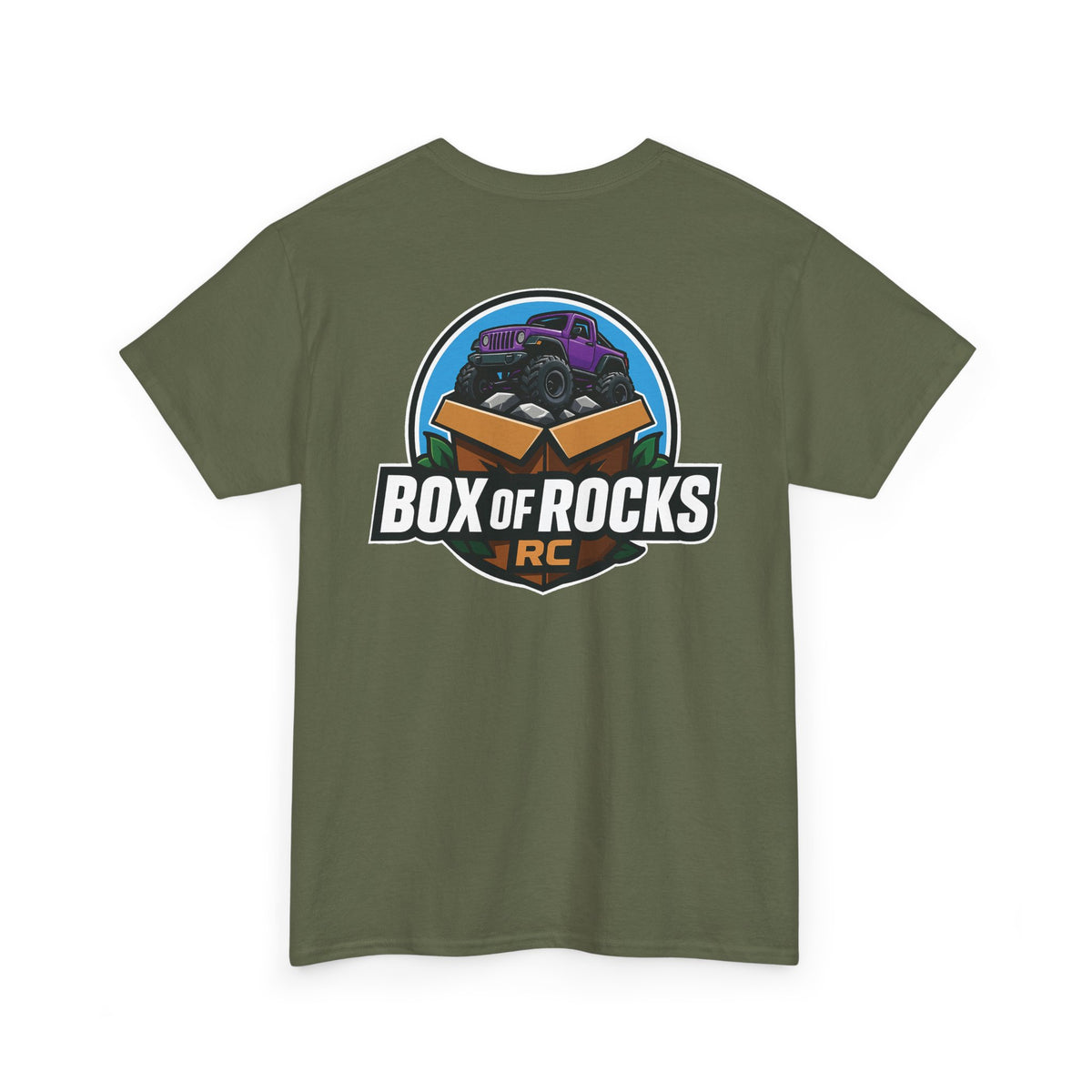 Box of Rocks RC T-Shirt (front/back design)