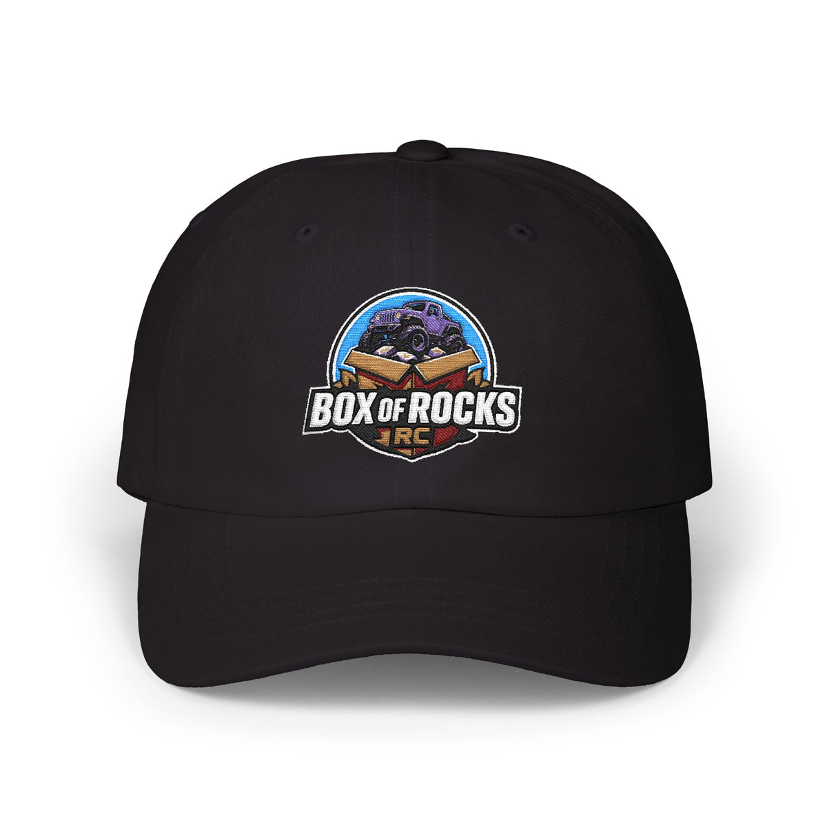 Box of Rocks RC Logo Baseball Hat (Embroidered)