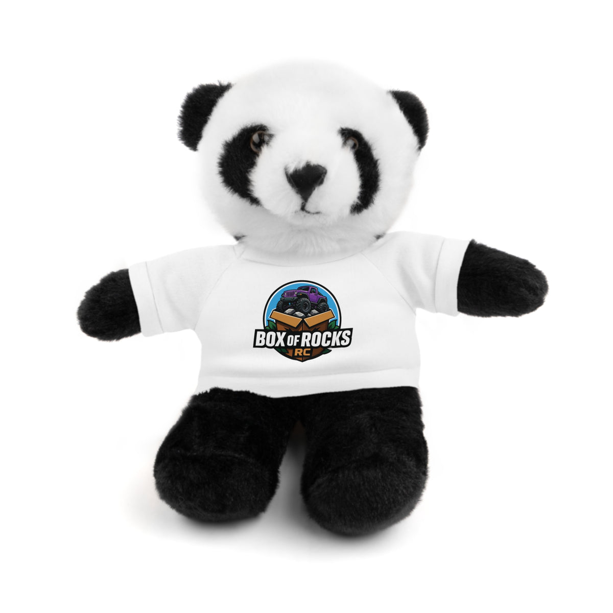 Box of Rocks Plush Animal with Logo Tee — Cute Gift!
