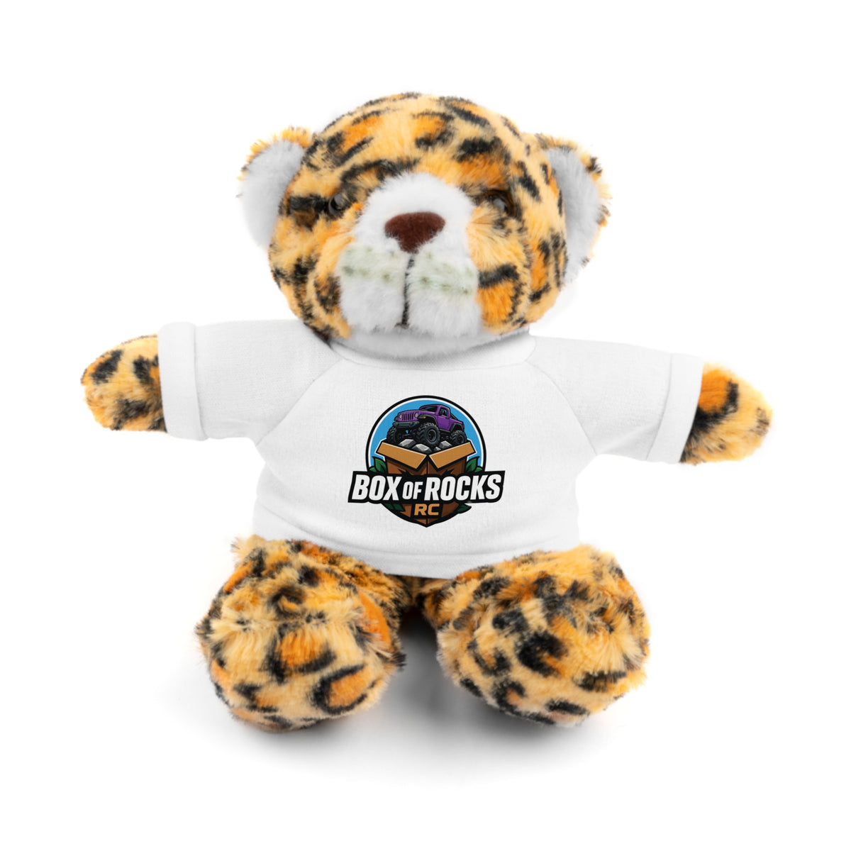 Box of Rocks Plush Animal with Logo Tee — Cute Gift!
