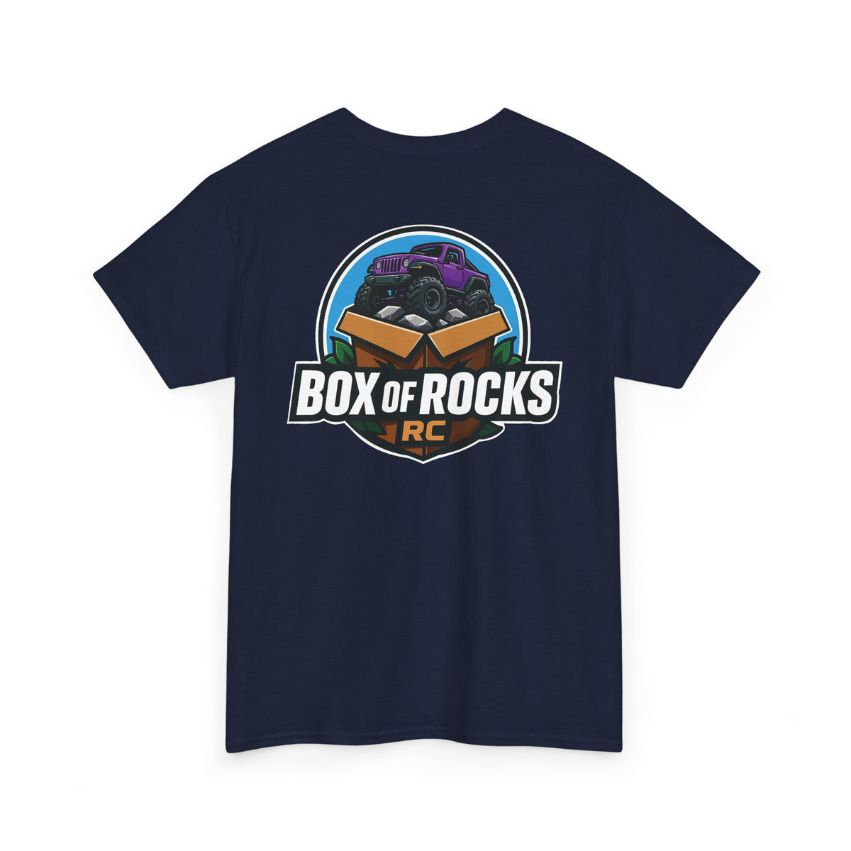 Box of Rocks RC T-Shirt (front/back design)