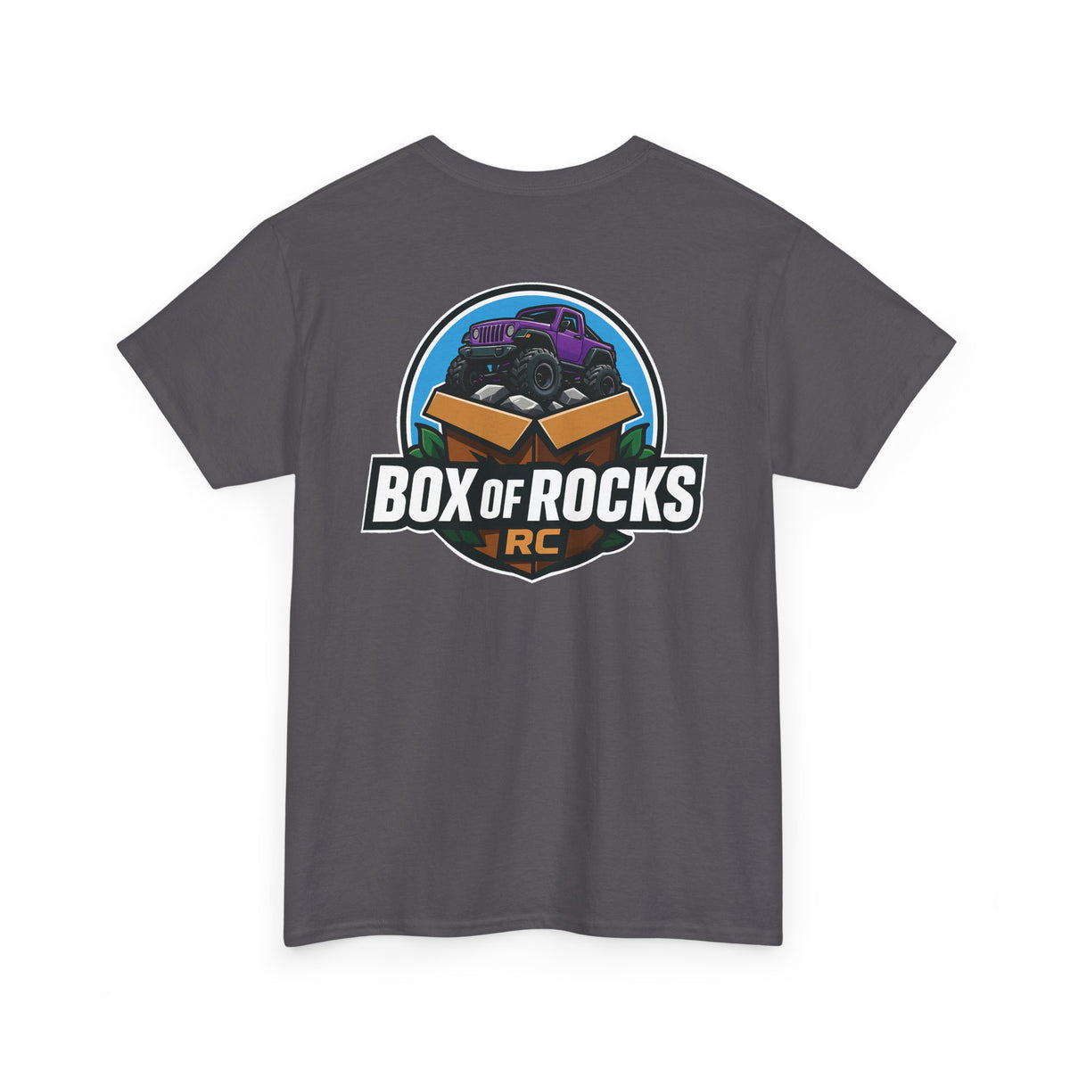 Box of Rocks RC T-Shirt (front/back design)