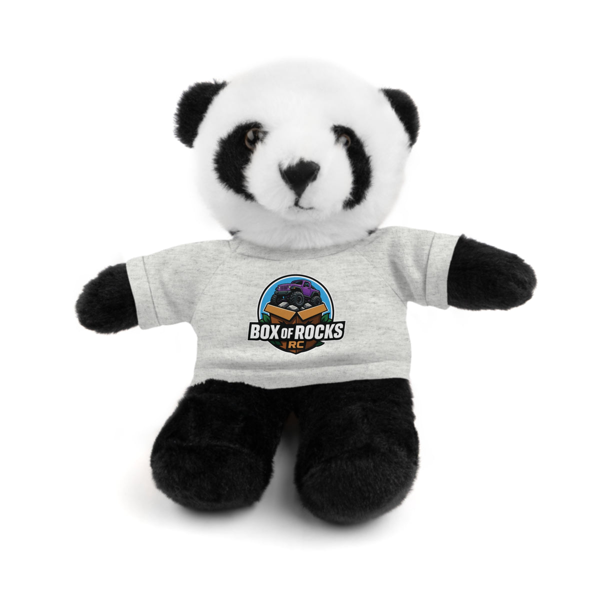 Box of Rocks Plush Animal with Logo Tee — Cute Gift!