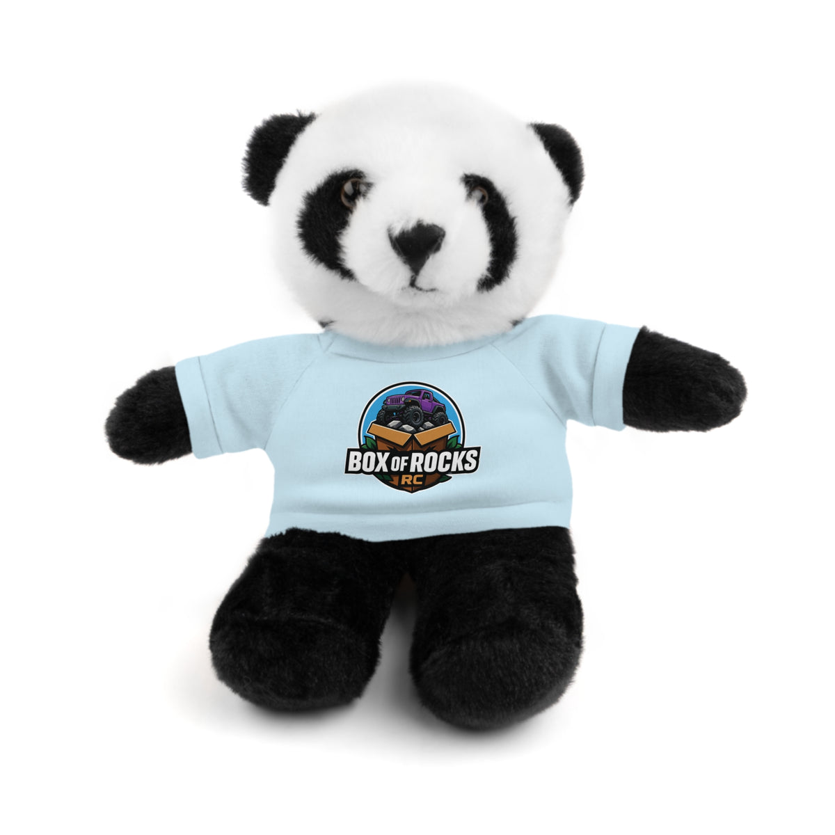 Box of Rocks Plush Animal with Logo Tee — Cute Gift!