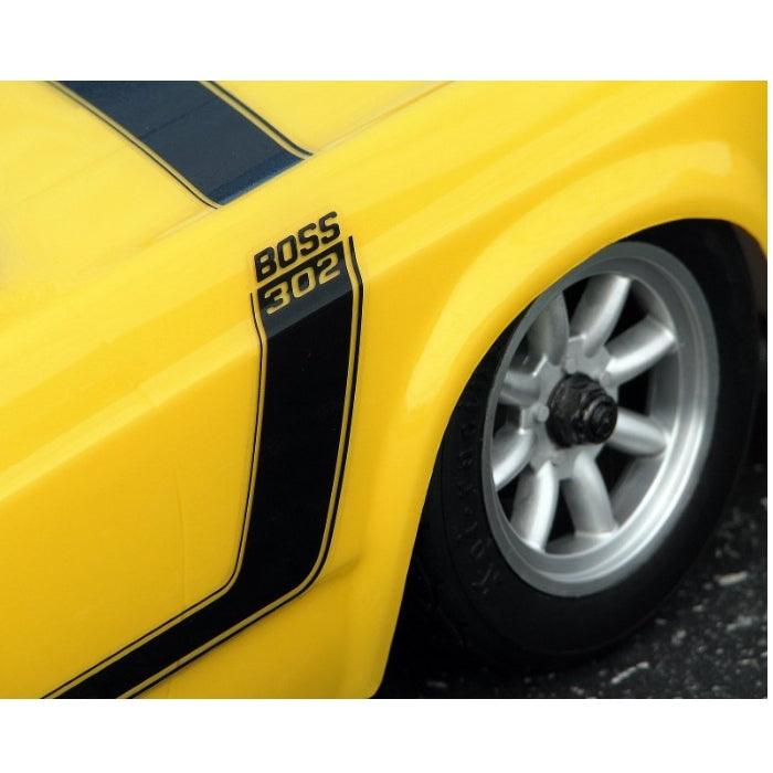 HPI 17546 1970 Ford Mustang Boss 302 Clear Body 200mm Sprint 2 / Nitro 3 / E10