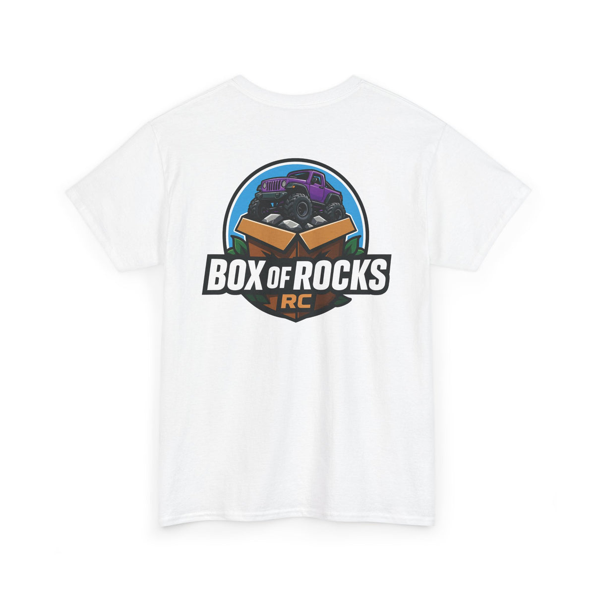Box of Rocks RC T-Shirt (front/back design)
