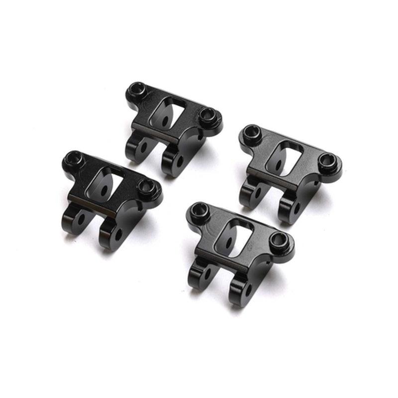Losi LOS344003 Aluminum Axle Shock Mount Black 4 TLR Tuned LMT