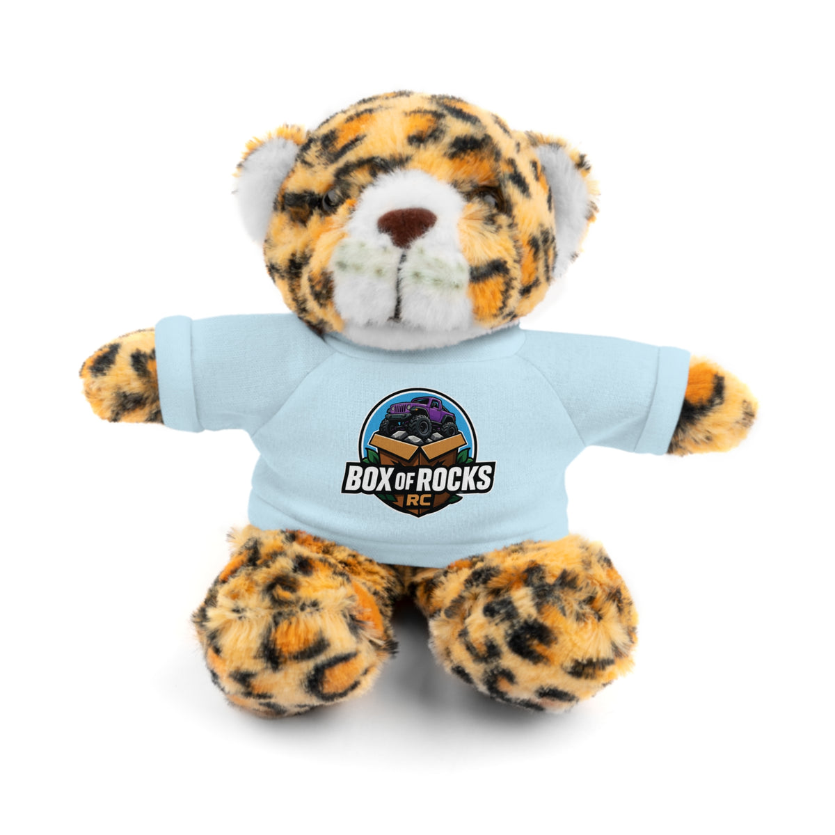 Box of Rocks Plush Animal with Logo Tee — Cute Gift!