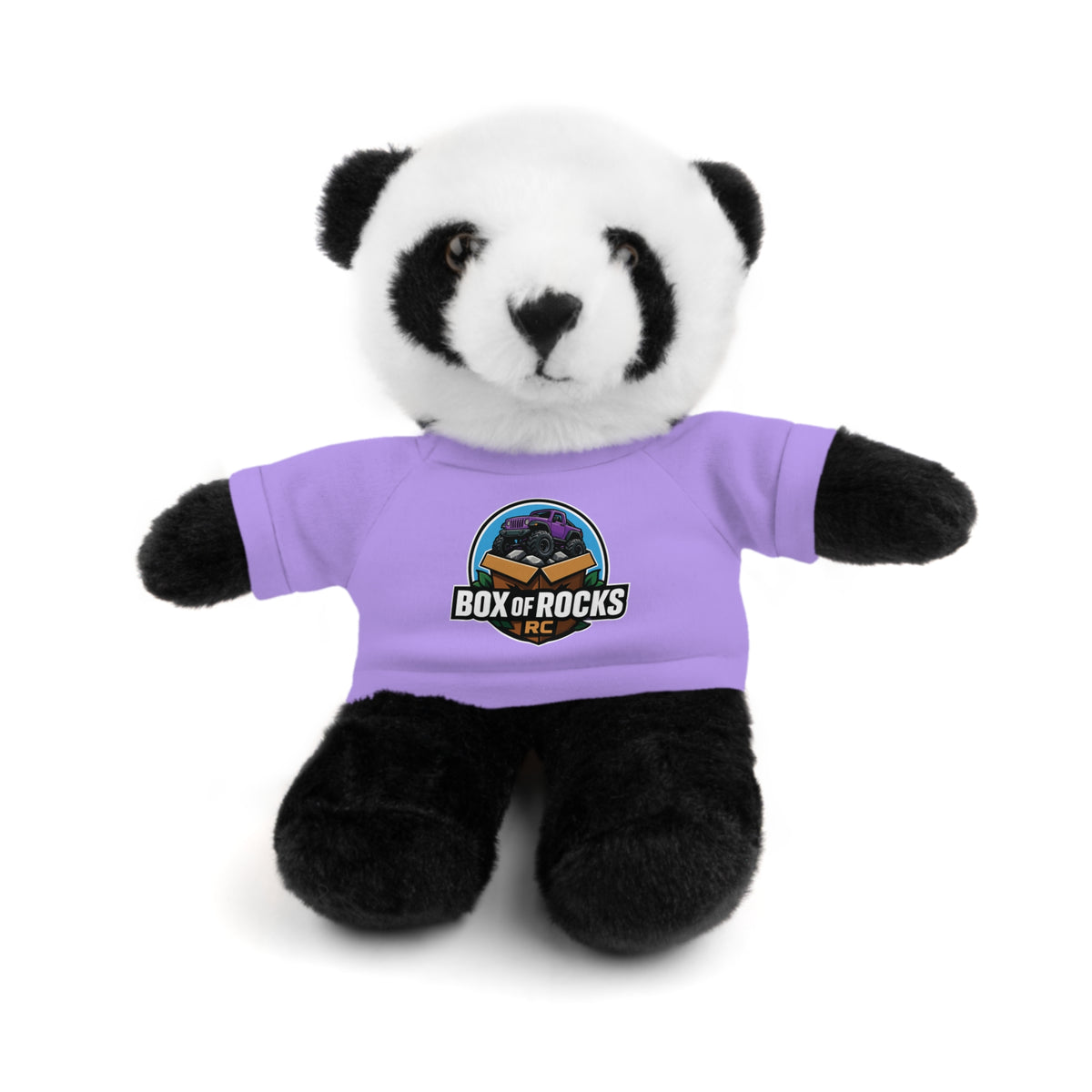 Box of Rocks Plush Animal with Logo Tee — Cute Gift!