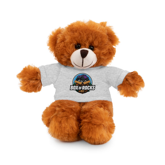 Box of Rocks Plush Animal with Logo Tee — Cute Gift!