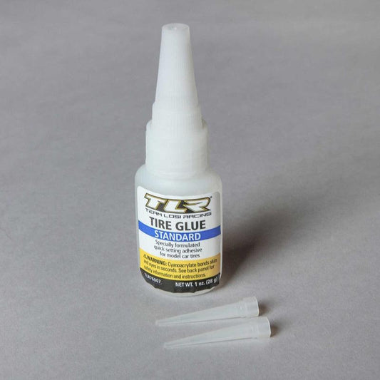 Team Losi Racing TLR76007 Tire Glue 1oz STANDARD CA's