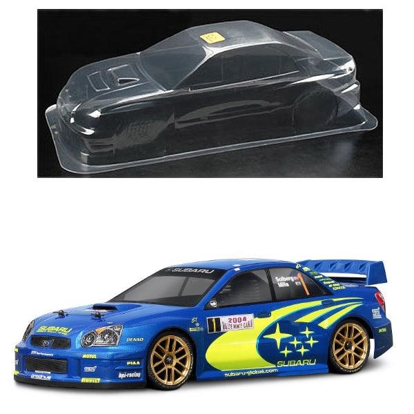 HPI Racing 17505 Subaru Impreza WRC 2004 Clear Body 200mm Sprint 2 / Nitro RS4