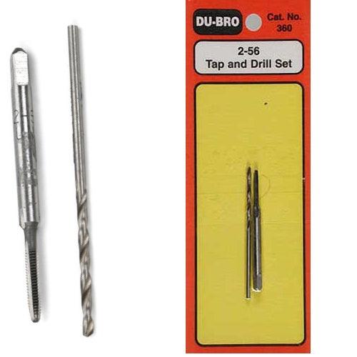 DuBro 360 Tap & Drill Set 2-56
