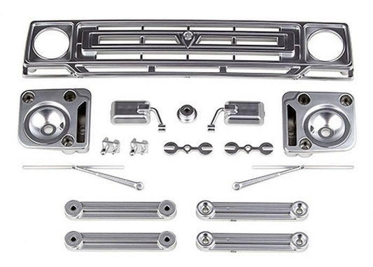Associated 42125 Sendero Body Accessories Satin Chrome Enduro /Trail Truck