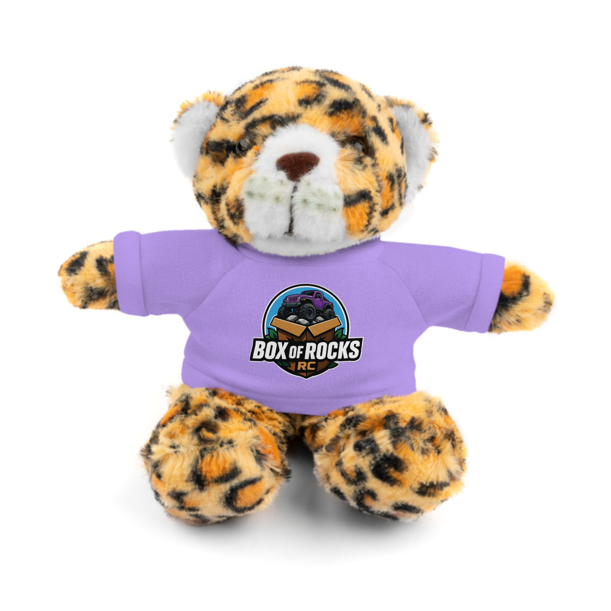 Box of Rocks Plush Animal with Logo Tee — Cute Gift!
