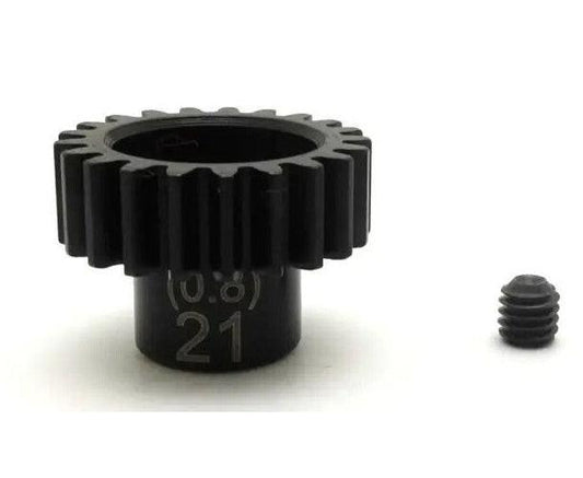 Kyosho PNGS0821 Steel Pinion Gear (21T/0.8Mod/5.0mm Bore)