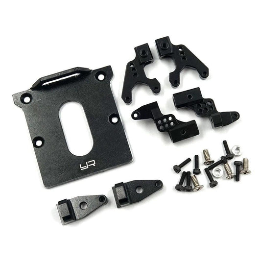 Yeah Racing AXSC-049 Alum Front & Rear Adjustable Shock Mount: Axial SCX24