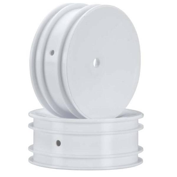 Associated 9690 Front Buggy Wheel Hex White (2) RC10B4 RC10B5 / M
