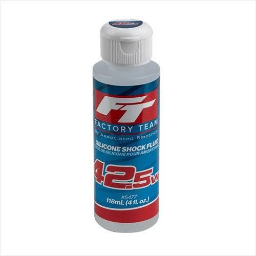 Associated 5477 42.5Wt Silicone Shock Oil 4oz Bottle (538cSt)
