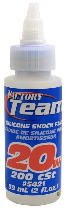 Associated 5421 Silicone Shock Fluid Oil 20 Weight 2 oz