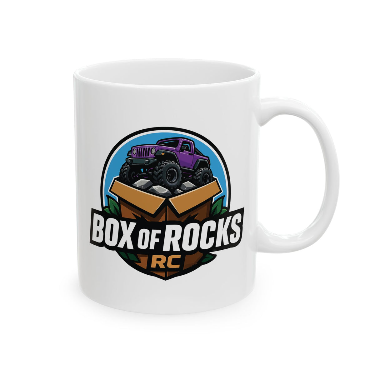 Box of Rocks Ceramic Mug