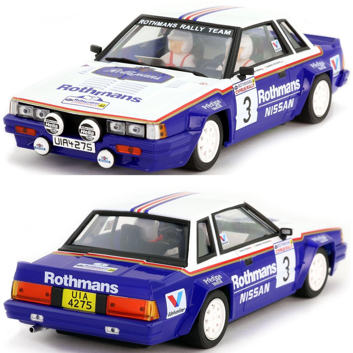Avant Slot 52106 Nissan 240RS #3 Rothmans Cyprus Rally 1986 1/32 Slot Car