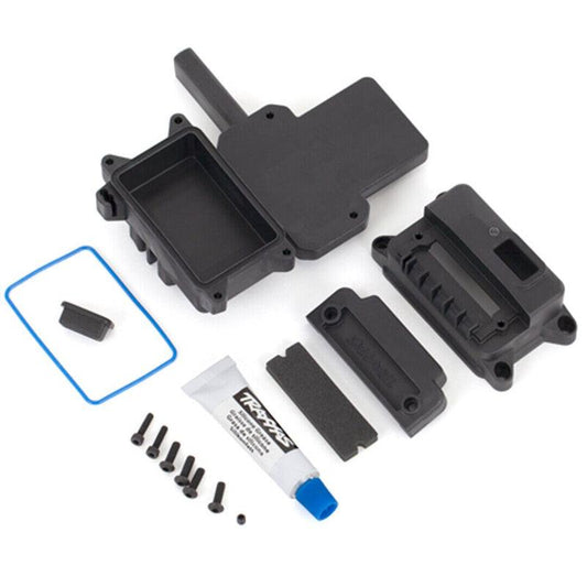 Traxxas 9624 Receiver Box Sealed w/ ESC mount / receiver box cover : Sledge