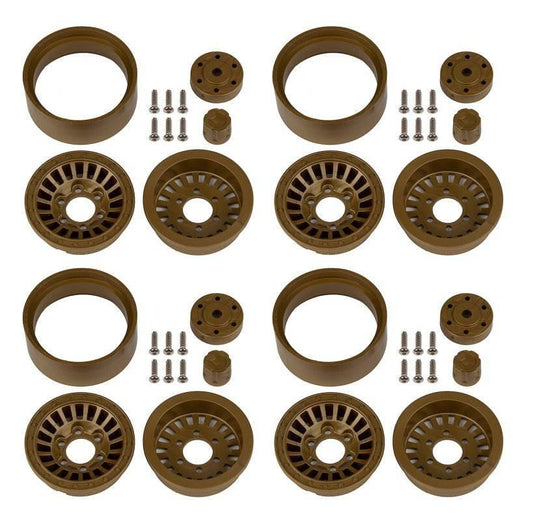 Associated 42113 Enduro Urbine Wheels, 1.55" Bronze Color (4)