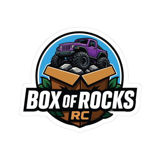 Box of Rocks RC Kiss-Cut Sticker