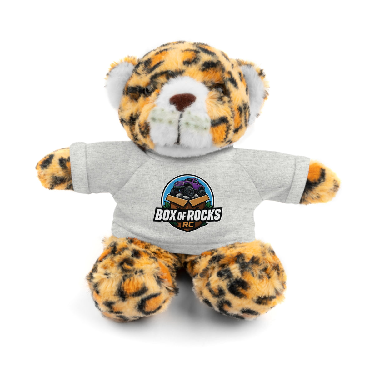 Box of Rocks Plush Animal with Logo Tee — Cute Gift!