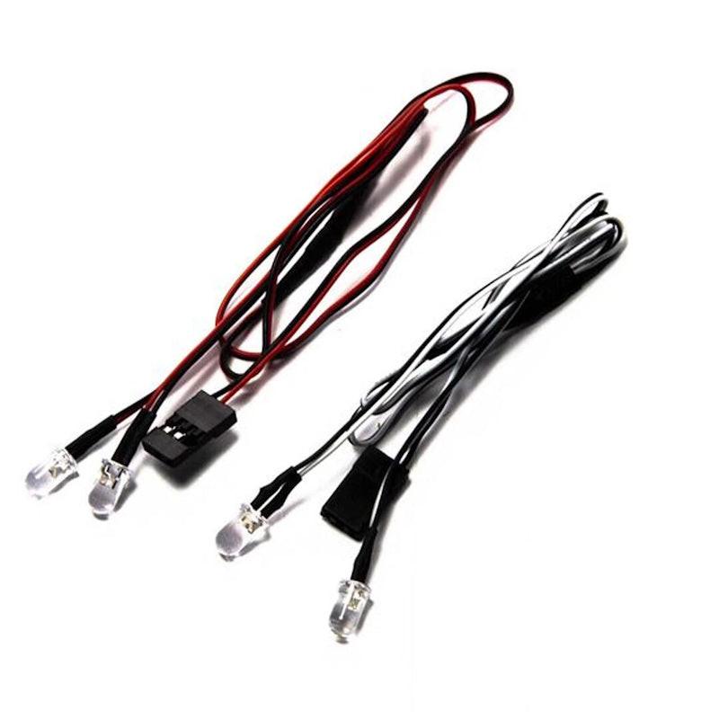 Axial AXI230031 LED Light Set White/Red: SCX10 III HH