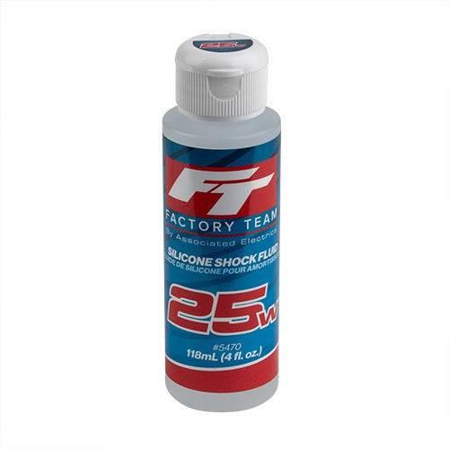 Associated 5470 25Wt Silicone Shock Oil, 4oz Bottle (275 cSt)
