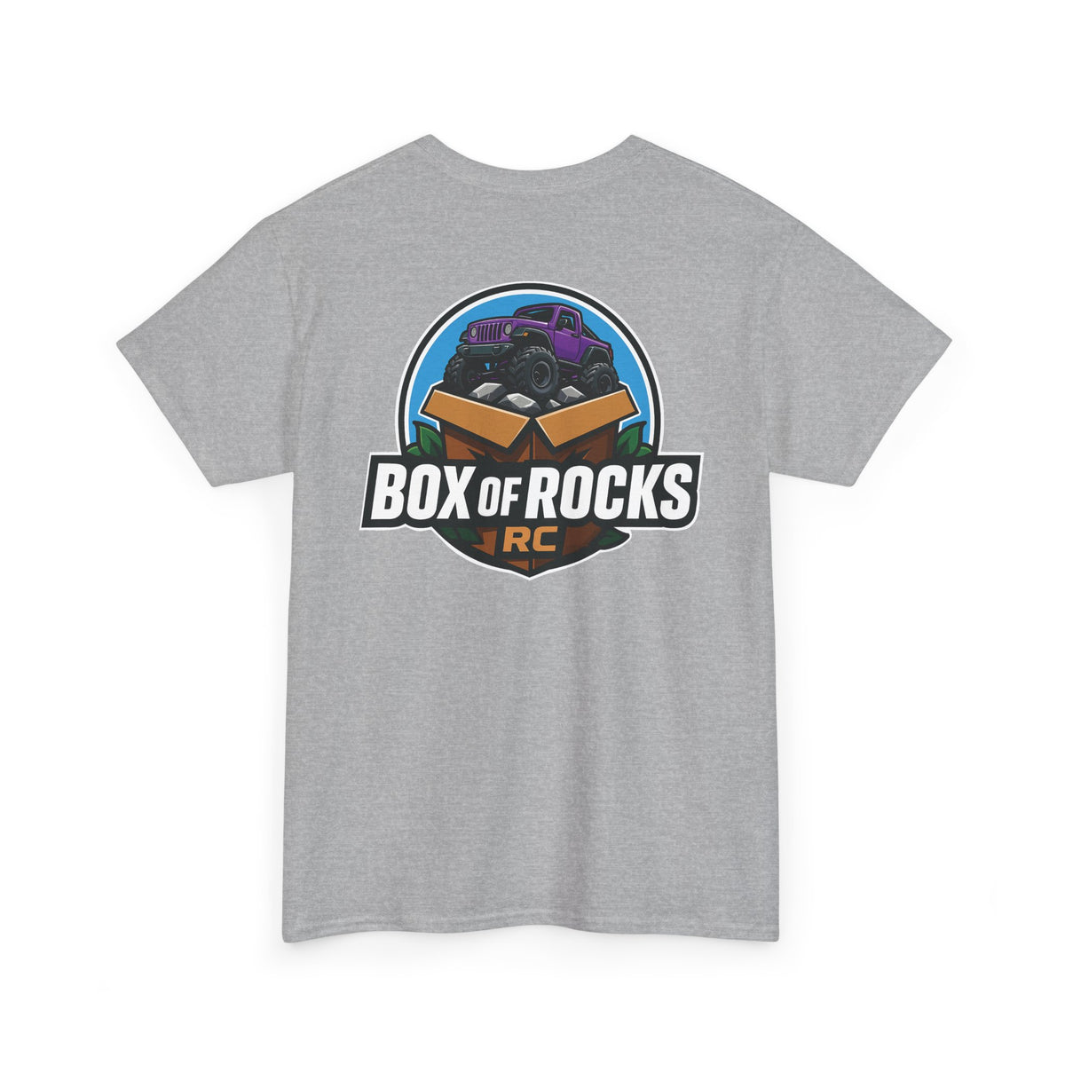 Box of Rocks RC T-Shirt (front/back design)
